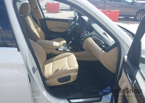 2017 BMW X3 Sdrive28I из США, поврежденный, VIN 5UXWZ7C31H0X42626